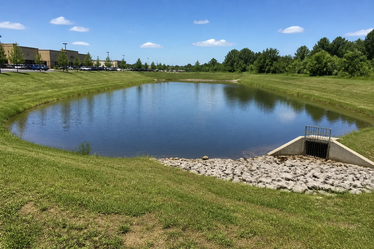 Katy Business District Detention Pond